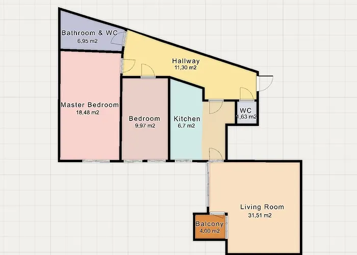 Light & Wood Design - 89 M2 In شقة